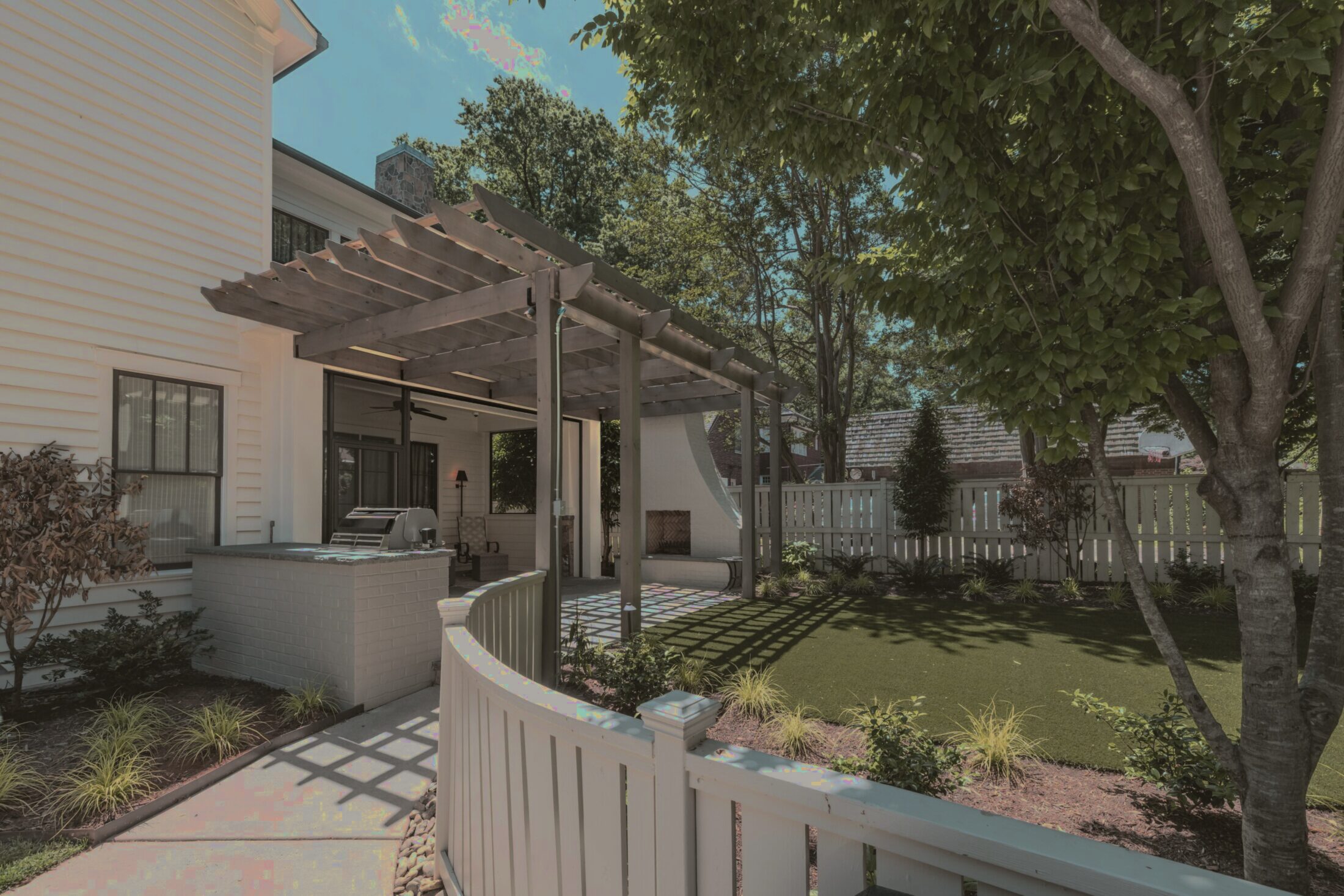 Placeholder before image of a garden project